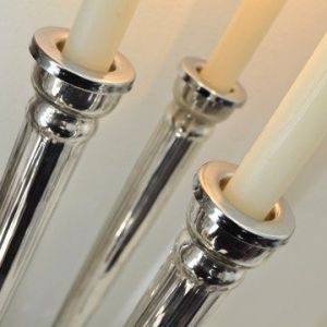 Silver Candlesticks - www.myLusciousLife.com.jpg